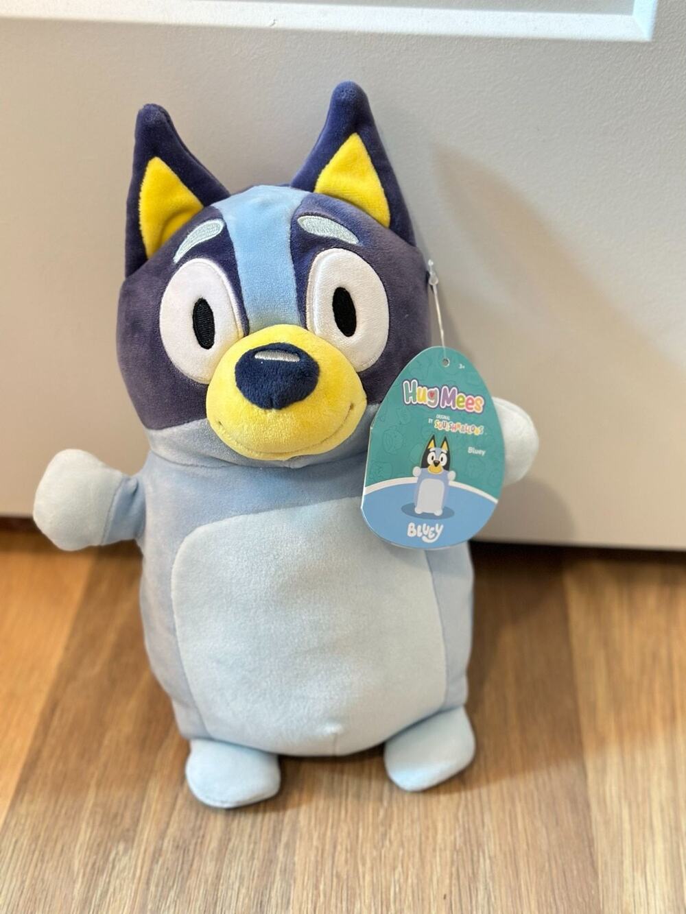 Bluey Hug Mees Plush Toy 8" Soft Stuffed Animal By Squishmallows
